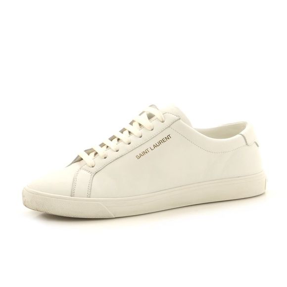Saint Laurent Other - Saint Laurent Men's Andy Sneakers Leather White